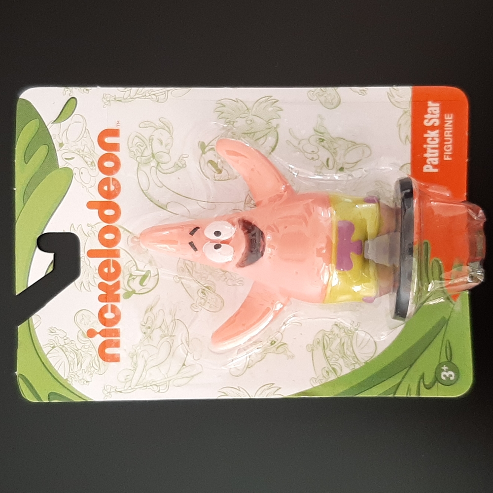 Spongebob Squarepants Patrick Star Nickelodeon Figurine 2.75" Cake Topper Toy